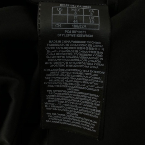 Guess Los Angeles Strapless Black Flower Dress - Picture 11 of 11